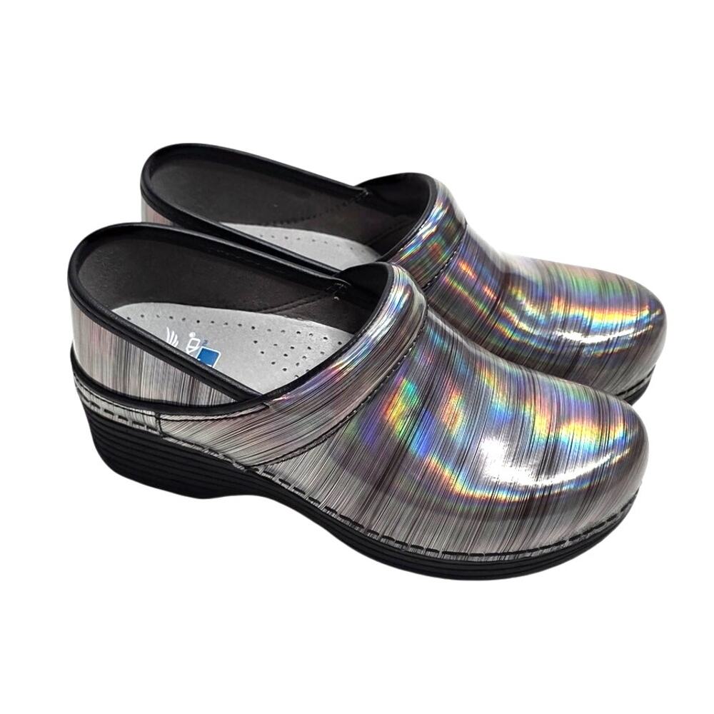 Dansko clogs LT Pro Prism Metallic women's size 36 (6) NIB